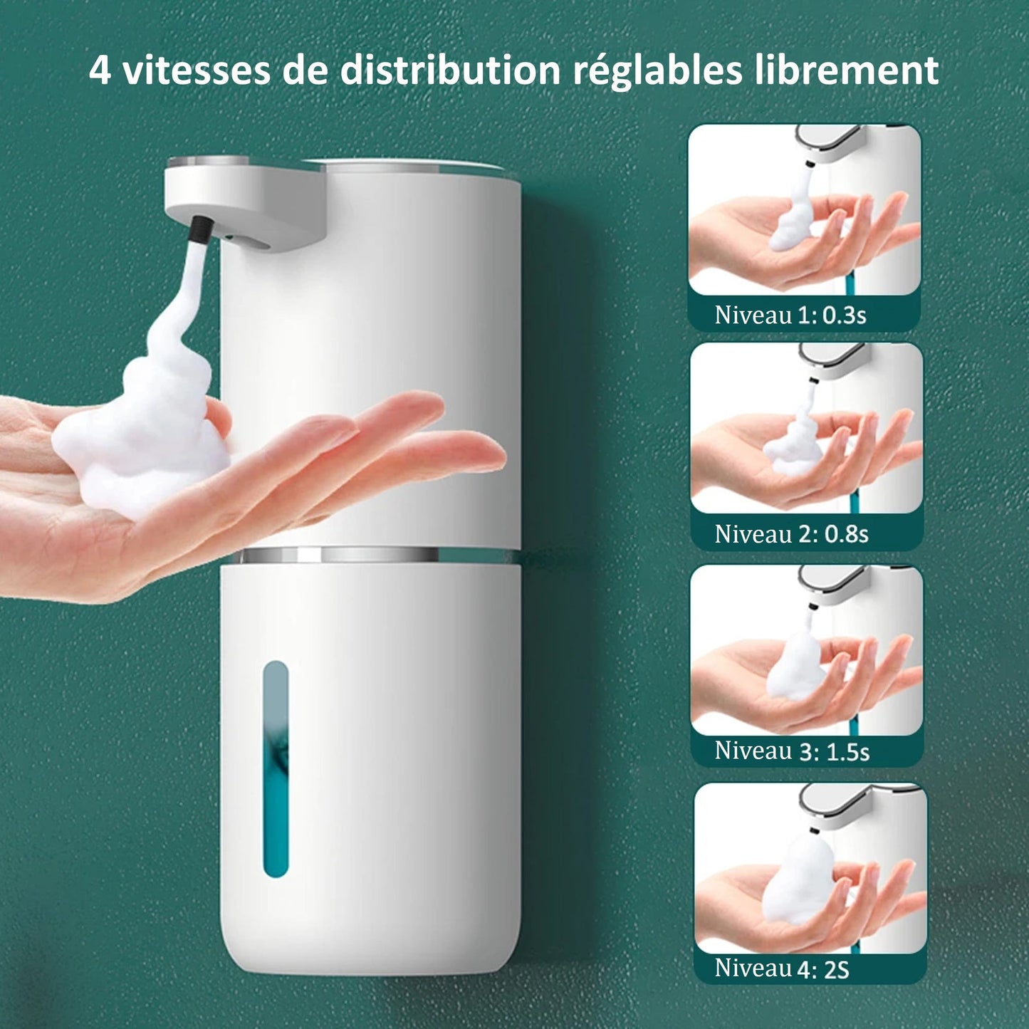 Distributeur Automatique de Savon Sans Contact